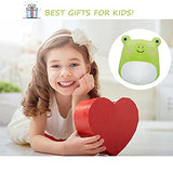 1 Pcs Cute Frog Plush Toy, 3D Animals Cute Frog Stuffed Pillow, Super Soft and Comfortable Plush Toy Gifts Decor Suitable for Boys Girls (12 Inch)