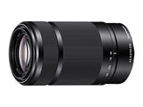 SONY E 55-210mm F4.5-6.3 Lens for SONY E-Mount Cameras (Black) (Renewed)