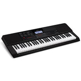 Casio CT-X700 PPK Premium Keyboard Pack with Power Supply, Stand, and Headphones & SP-20 Upgraded Piano-Style Sustain Pedal