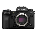 Fujifilm X-H2S Mirrorless Camera Body (Black) Bundle with 56mm F1.4 Contemporary DC DN for Fuji X Mount, 16mm F1.4 Fuji X-Mount, 30mm F1.4 Fuji X-Mount and Rechargeable Battery (5 Items)