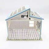 Cool Beans Boutique 1:18 Scale Do-It-Yourself Dollhouse Kit (Blue - Frame Only)