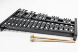 Professional Wooden Soprano Full Size Glockenspiel Xylophone with 27 Metal Keys for Adults & Kids - Includes 2 Wooden Beaters