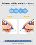 Deli HB Pencils with 2 Sharpeners, Corrects Handwriting Posture, Pack of 24 Wood Pencils with Most Comfortable Grip, Graphite Pencils, Smooth Writing for Exams, School, Office, Drawing and Sketching