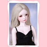 HGCY 1/3 BJD Dolls 65Cm SD Dolls Ball Jionted Doll Baby DIY Toy with Full Set Clothes Shoes Wig Makeup Deluxe Collector Doll BJD Fully Poseable Fashion Doll,Best Gift for Girls