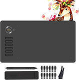 VEIKK Graphic Digital Drawing Tablet Battery-Free Stylus for Designer Students Teacher Drawing Supported MAC, Windows, Linux and Android OS (1060)