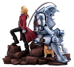Proof Fullmetal Alchemist: Brotherhood – Edward & Alphose Elric PVC Statue