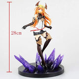 LJBOZ ManariaFriends Anime Statue Dark Angel Olivia Exquisite Anime Decoration -28CM Toy Statue