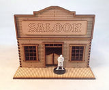 Saloon MDF 28mm Laser Cut Kit Tombstone Desperado Legends of the Old West FAST SHIPPING