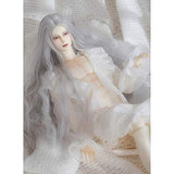 Handsome Male Boy BJD Doll 1/3 Ball Jointed Surprise Gift Dolls + Makeup+Clothes+Pants+Shoes+Wigs+Doll Accessories Toy,A