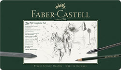 Faber Castell 26 Piece PITT Graphite Tin Set