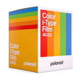 Polaroid Originals Now I-Type Instant Camera - White (9027) & Color I-Type Film - 40x Film Pack (40 Photos) & Photo Album - Large