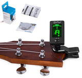 Soprano Ukulele Beginner Pack-21 Inch w/Gig Bag Fast Learn Songbook Digital Tuner All in One Kit