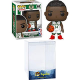 Funko Giann i s Antetokounm p o [Buck s] Pop! Sports Vinyl Figure Bundle with 1 Compatible 'ToysDiva' Graphic Protector (068 - 46632 - B)