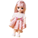 Angelhood 1/6 Mini BJD Doll, 17cm Ball Jointed Dolls with Clothes Dress Up Wig and Movable Joint, Toy Gift for Girls