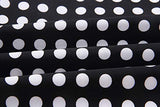 ECOWISH Womens Polka-dot Laced Irregular Cocktail Dress Sleeveless Neckholder Sexy Sundress Black S