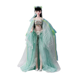 Dream fairy--Chinese zodiac Series Fortune Days Original Design 60 cm Dolls(with Gift Box), Series 26 Joints Doll, Best Gift for Girls. (Green Snake)