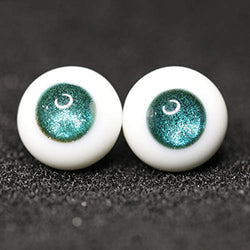 1 Pair Safety Eyes Round Eyeballs for Ball Jointed BJD Doll DIY Making 12mm/14mm/16mm/14mm Small iris,C,14mm