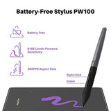 HUION H420X OSU Tablet Graphic Drawing Tablet with 8192 Levels Pressure Battery-free Stylus, 4.17x2.6 inch Digital Drawing Tablet Compatible with Chromebook/Window/Mac/Android for OSU, Online Teaching