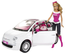 Barbie Doll and Fiat Vehicle