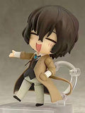 Skwingt Bungou Stray Dogs Dazai Osamu Q Version Nendoroid Interchangeable Face 10cm Boxed PVC Anime Cartoon Game Character Model Statue Figure Toy Collectibles Decorations Gifts