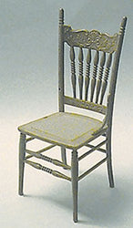Dollhouse Miniature Victorian Cane Seat Chair Mini-kit