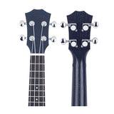 VIVICTORY Soprano Ukulele 21 Inch Mahogany Aquila String with Beginner kit : Tuner, Gig Bag, Straps and Picks - Black