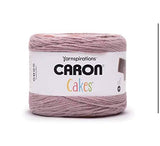 Caron Cakes Self-Striping Yarn, 8.5 oz. / 240g, 445 Yards / 407 Meters (Sugared Cherry 294965-65001)