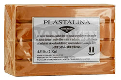 Plastalina Modeling Clay brown 4 1/2 lb. bar