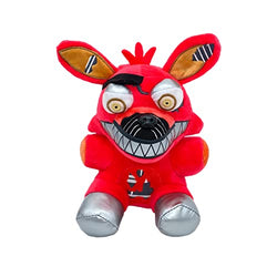 Nightmare Foxy Plush Toy, Five Nights at Freddy's plushies, FNAF All Character Stuffed Animal Doll Children's Gift Collection,8”