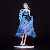 DYHOZZ One Piece Toy Statue Nefeltari Vivi Collection Statue Model Toy Best Gift PVC Exquisite Anime Decoration - Color: Blue-22CM Toy Statue