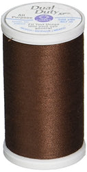 Coats S930-8890 Dual Duty XP General Purpose Thread, 500-Yard, Dark Brown