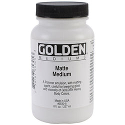 Golden Matte Medium-8 ounce