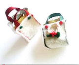 1:12 dollhouse Christmas treats bag