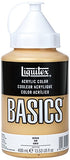 Liquitex Basics Acrylic Paint, 13.5oz Squeeze Bottle, Gold