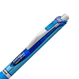 Pentel EnerGel Deluxe RTX Retractable Liquid Gel Pen, Medium Line, Needle Tip, Blue Ink, Box of