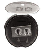 Prismacolor - Premier Dual (2 opening) Pencil Sharpener Manual, Black Color (1 Pcs.)