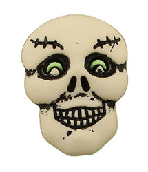 BUTTONS GALORE SKULL BULK 3D - 25 BUTTONS