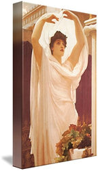 Wall Art Print Entitled Invocation - Frederic Leighton by Celestial Images | 29 x 48