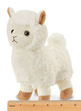 Bearington Lil' Alma Small Plush Stuffed Animal Llama, 7 inches