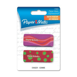 Paper Mate Expressions Decorated Erasers, 2 Erasers (1734930)