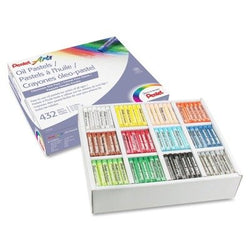 PENPHN12CP - Pentel Oil Pastel Set With Carrying Case