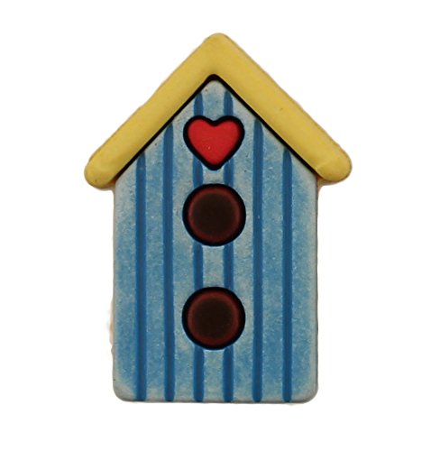 BUTTONS GALORE BIRDHOUSE BULK 3D - 25 BUTTONS