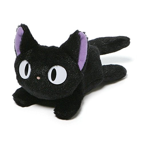 GUND Kikis Delivery Service Jiji Beanbag Cat Stuffed Animal Plush, 6.5"