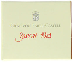 Graf von Faber-Castell Ink Cartridges, Box of 6, Garnet Red (FC141105)