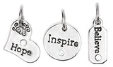 Swarovski - Create Your Style Word Charms- Inspire Bracelet Combo