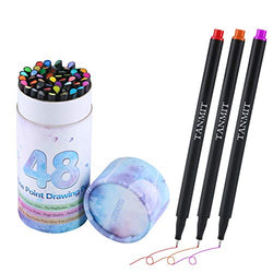 Bullet Journal Colored Fineliner Pens, Fine Tip Marker Fine Line Drawing Sketch Writing Pens Set of