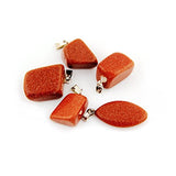 Mutil Random Irregular Shape Healing Beads Crystal Stone Quartz Charms Pendants for Necklace