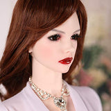 HGCY Customized BJD Doll 65Cm 26Inch Ball Jointed SD Dolls Basic Makeup Free to Change DIY Dolls, Best Gift for Girls, Make-Up and Dress Can Be Homemade, Can Be Used for Collection