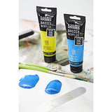 Liquitex BASICS Acrylic Paint, 4-oz tube, Fluorescent Pink, 4 Fl