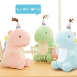 Stuffed Animal Plush Toys, Cute Dinosaur Toy, Soft Dino Plushies for Kids Plush Doll Gifts for Boys Girls (Green, 19.7 Inch)